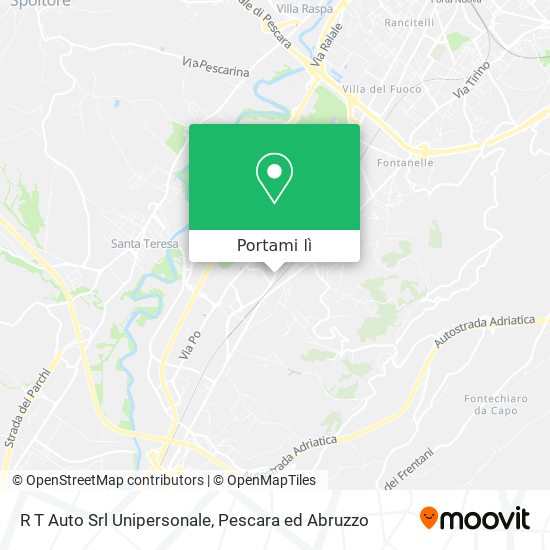 Mappa R T Auto Srl Unipersonale
