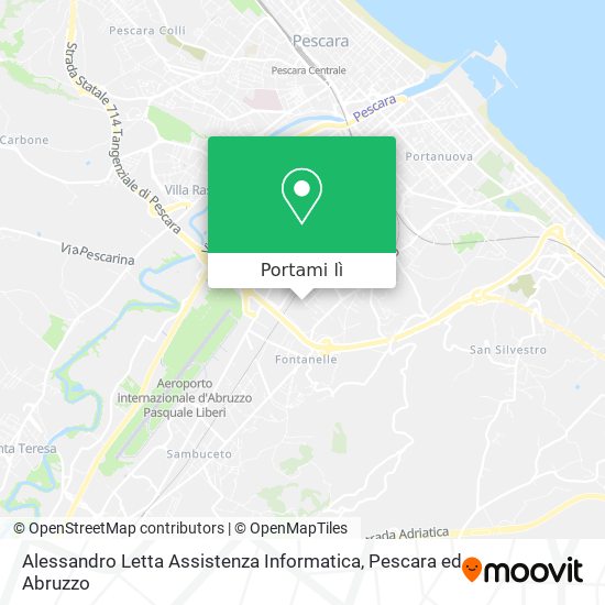 Mappa Alessandro Letta Assistenza Informatica