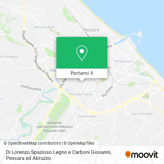 Mappa Di Lorenzo Spazioso Legno e Carboni Giovanni