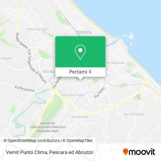 Mappa Vemit Punto Clima