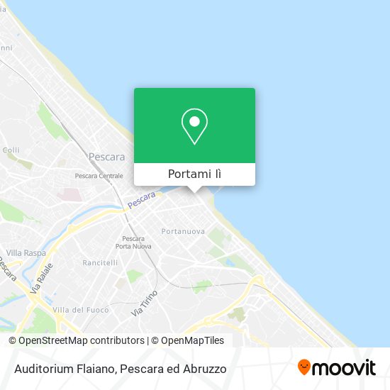 Mappa Auditorium Flaiano