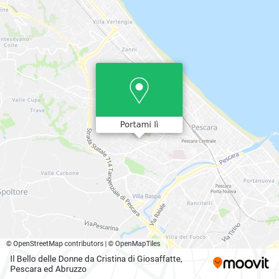 Mappa Il Bello delle Donne da Cristina di Giosaffatte