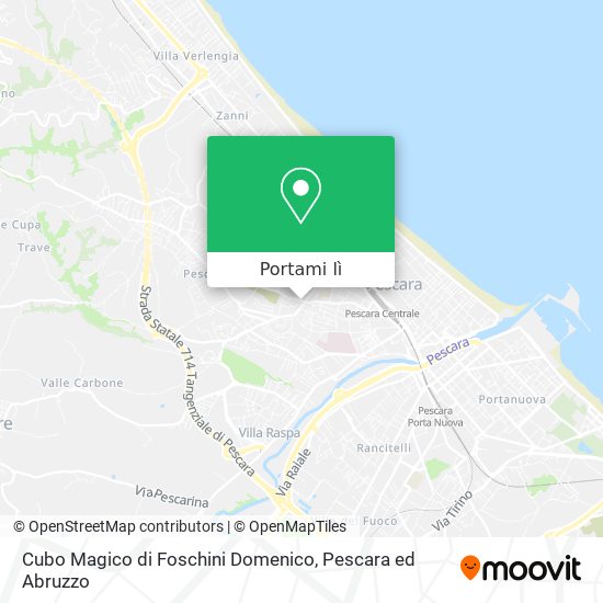 Mappa Cubo Magico di Foschini Domenico