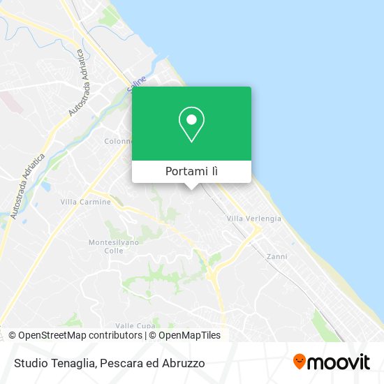 Mappa Studio Tenaglia