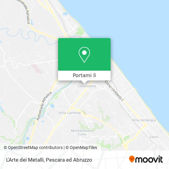 Mappa L'Arte dei Metalli