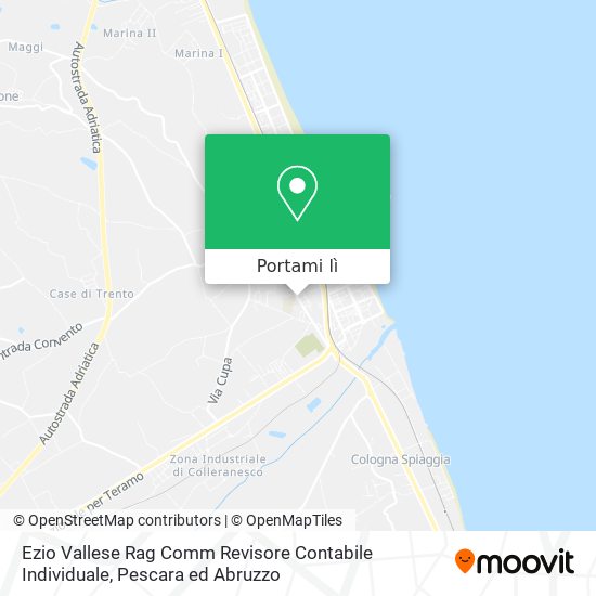 Mappa Ezio Vallese Rag Comm Revisore Contabile Individuale