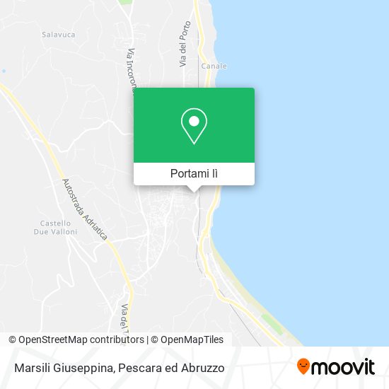 Mappa Marsili Giuseppina