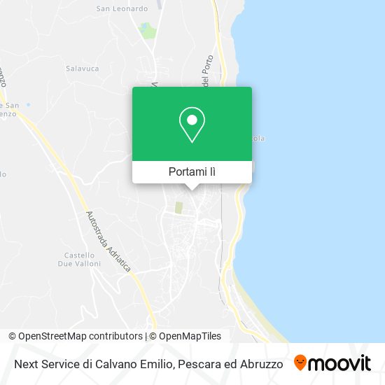 Mappa Next Service di Calvano Emilio