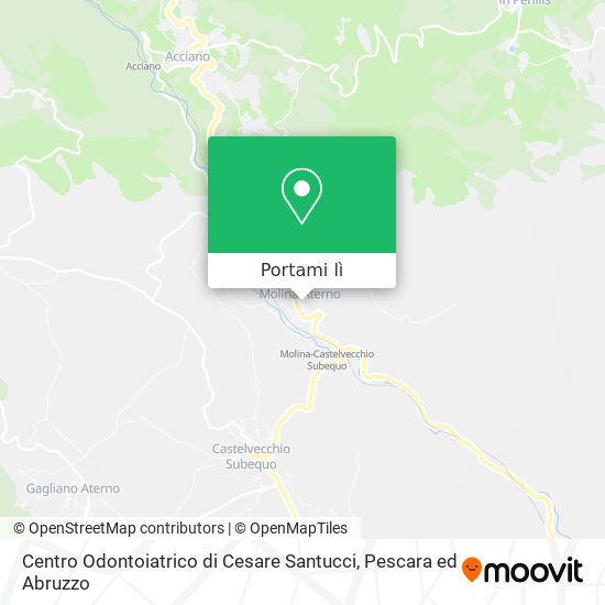 Mappa Centro Odontoiatrico di Cesare Santucci