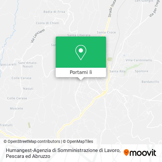 Mappa Humangest-Agenzia di Somministrazione di Lavoro