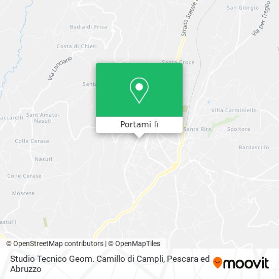 Mappa Studio Tecnico Geom. Camillo di Campli