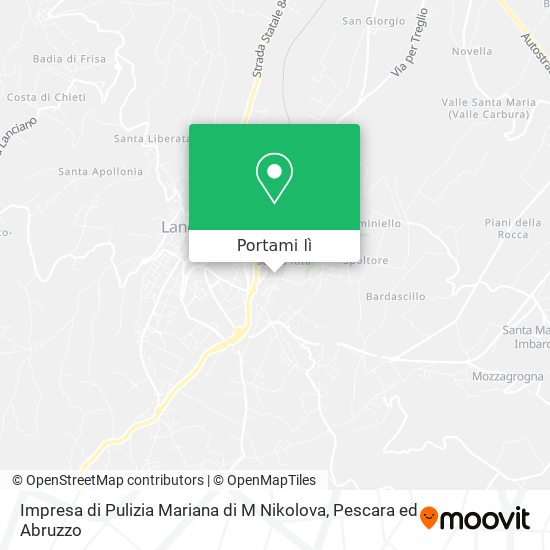 Mappa Impresa di Pulizia Mariana di M Nikolova