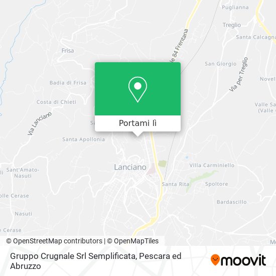 Mappa Gruppo Crugnale Srl Semplificata