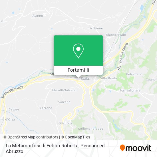 Mappa La Metamorfosi di Febbo Roberta