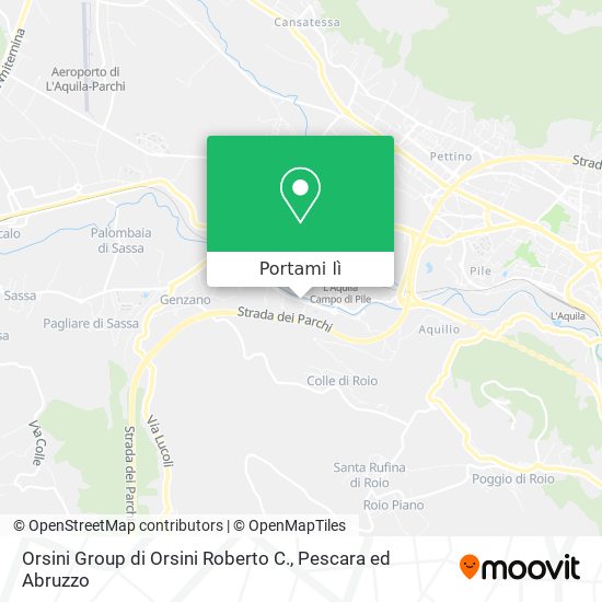 Mappa Orsini Group di Orsini Roberto C.