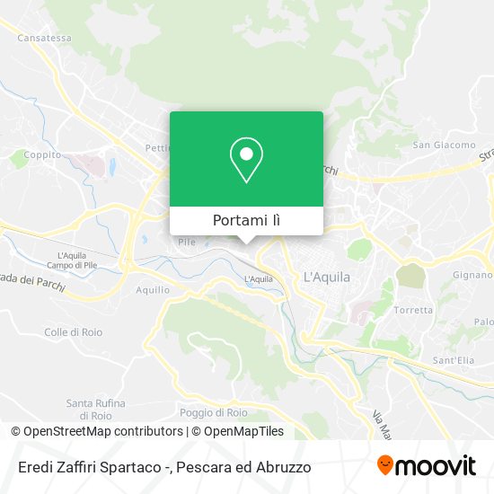 Mappa Eredi Zaffiri Spartaco -