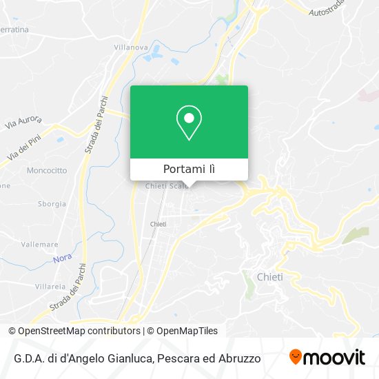 Mappa G.D.A. di d'Angelo Gianluca