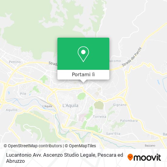 Mappa Lucantonio Avv. Ascenzo Studio Legale