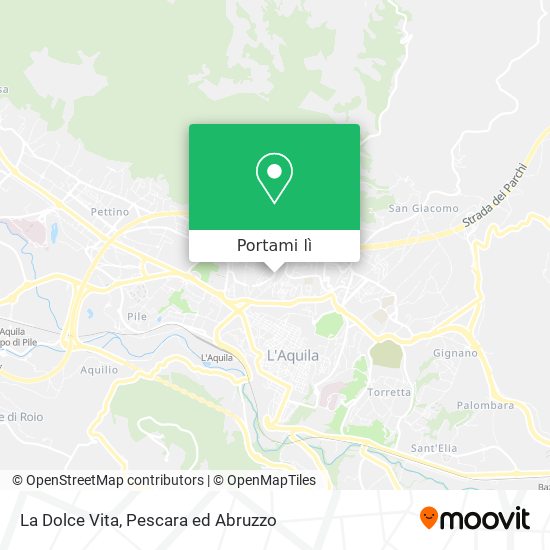 Mappa La Dolce Vita
