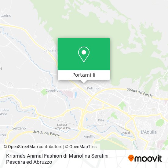 Mappa Krisma's Animal Fashion di Mariolina Serafini