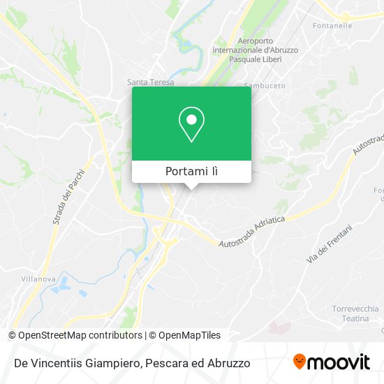 Mappa De Vincentiis Giampiero