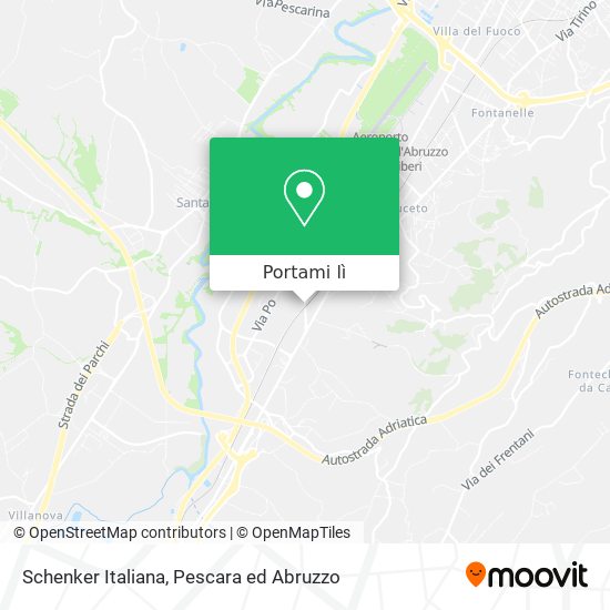 Mappa Schenker Italiana