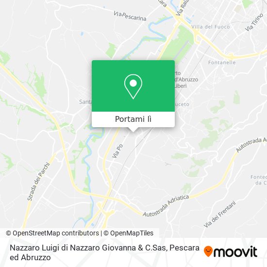 Mappa Nazzaro Luigi di Nazzaro Giovanna & C.Sas