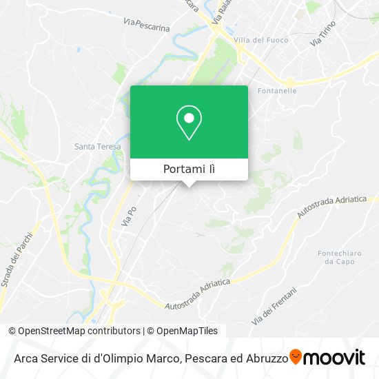 Mappa Arca Service di d'Olimpio Marco