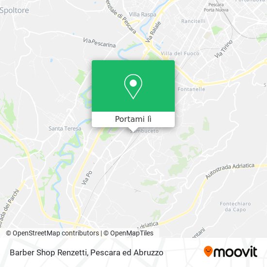 Mappa Barber Shop Renzetti