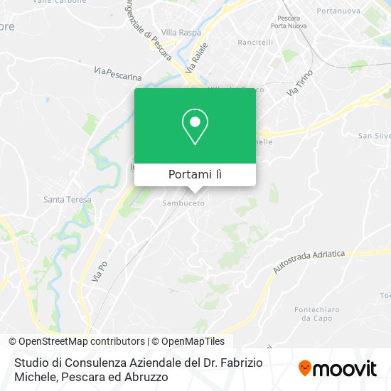 Mappa Studio di Consulenza Aziendale del Dr. Fabrizio Michele