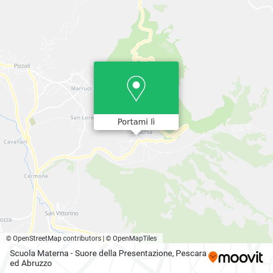 Mappa Scuola Materna - Suore della Presentazione