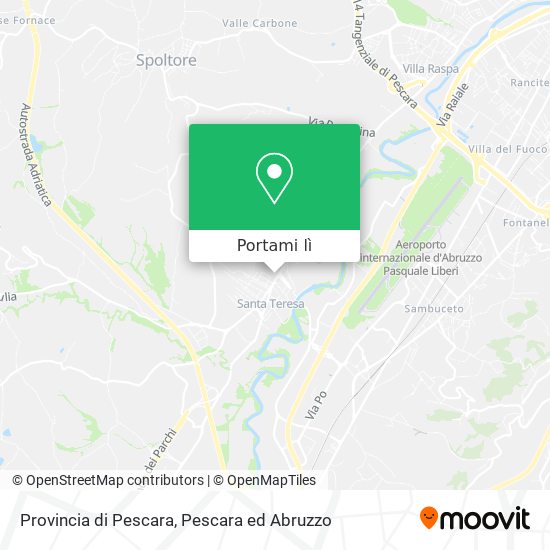 Mappa Provincia di Pescara