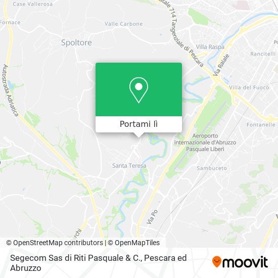 Mappa Segecom Sas di Riti Pasquale & C.