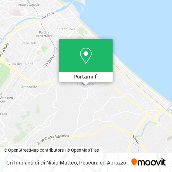 Mappa Cri Impianti di Di Nisio Matteo