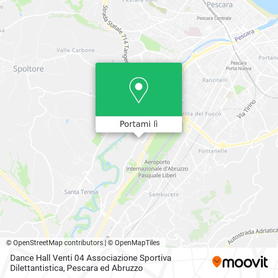 Mappa Dance Hall Venti 04 Associazione Sportiva Dilettantistica