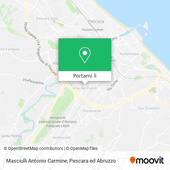Mappa Masciulli Antonio Carmine