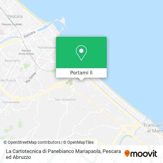 Mappa La Cartotecnica di Panebianco Mariapaola