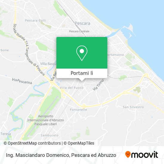 Mappa Ing. Masciandaro Domenico
