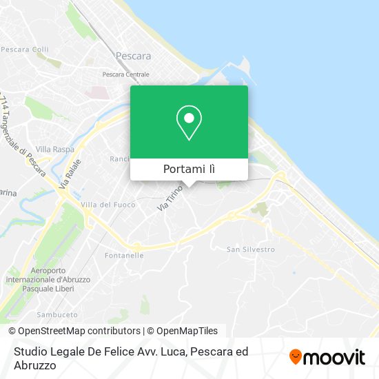 Mappa Studio Legale De Felice Avv. Luca