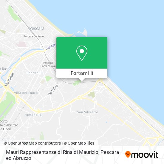 Mappa Mauri Rappresentanze di Rinaldi Maurizio