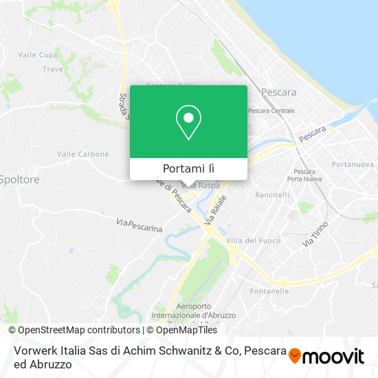 Mappa Vorwerk Italia Sas di Achim Schwanitz & Co