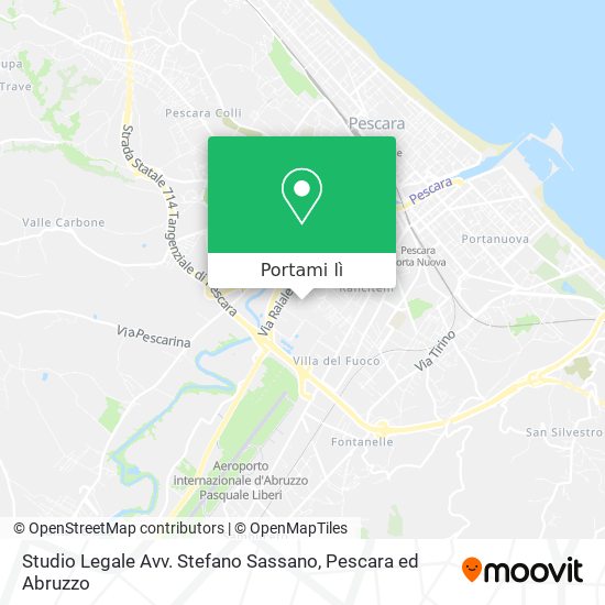 Mappa Studio Legale Avv. Stefano Sassano