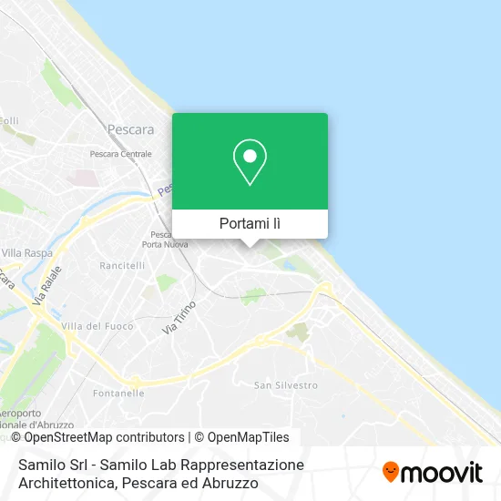 Mappa Samilo Srl - Samilo Lab Rappresentazione Architettonica