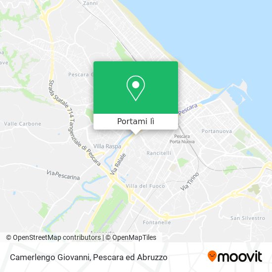 Mappa Camerlengo Giovanni