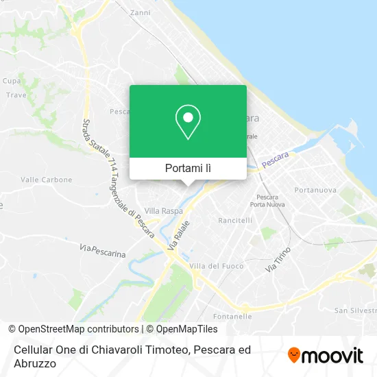 Mappa Cellular One di Chiavaroli Timoteo