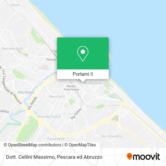 Mappa Dott. Cellini Massimo