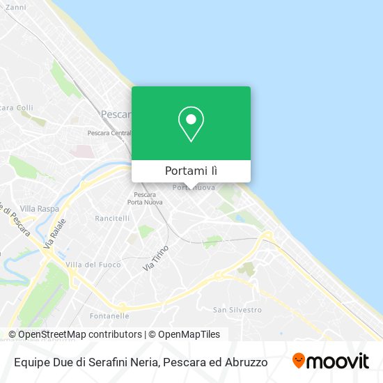 Mappa Equipe Due di Serafini Neria