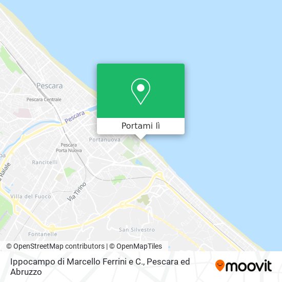 Mappa Ippocampo di Marcello Ferrini e C.