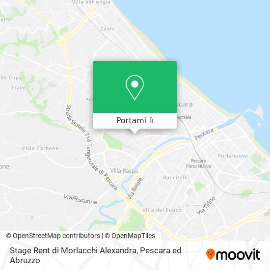 Mappa Stage Rent di Morlacchi Alexandra