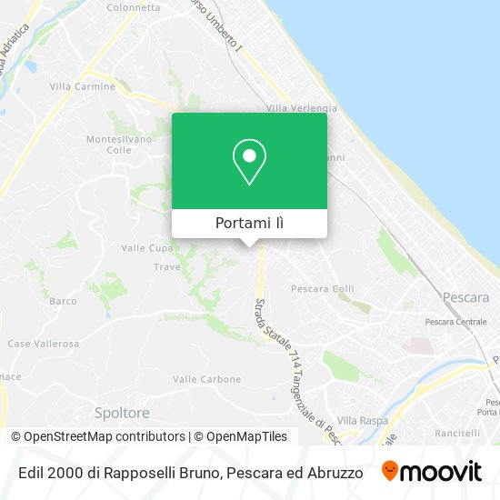 Mappa Edil 2000 di Rapposelli Bruno